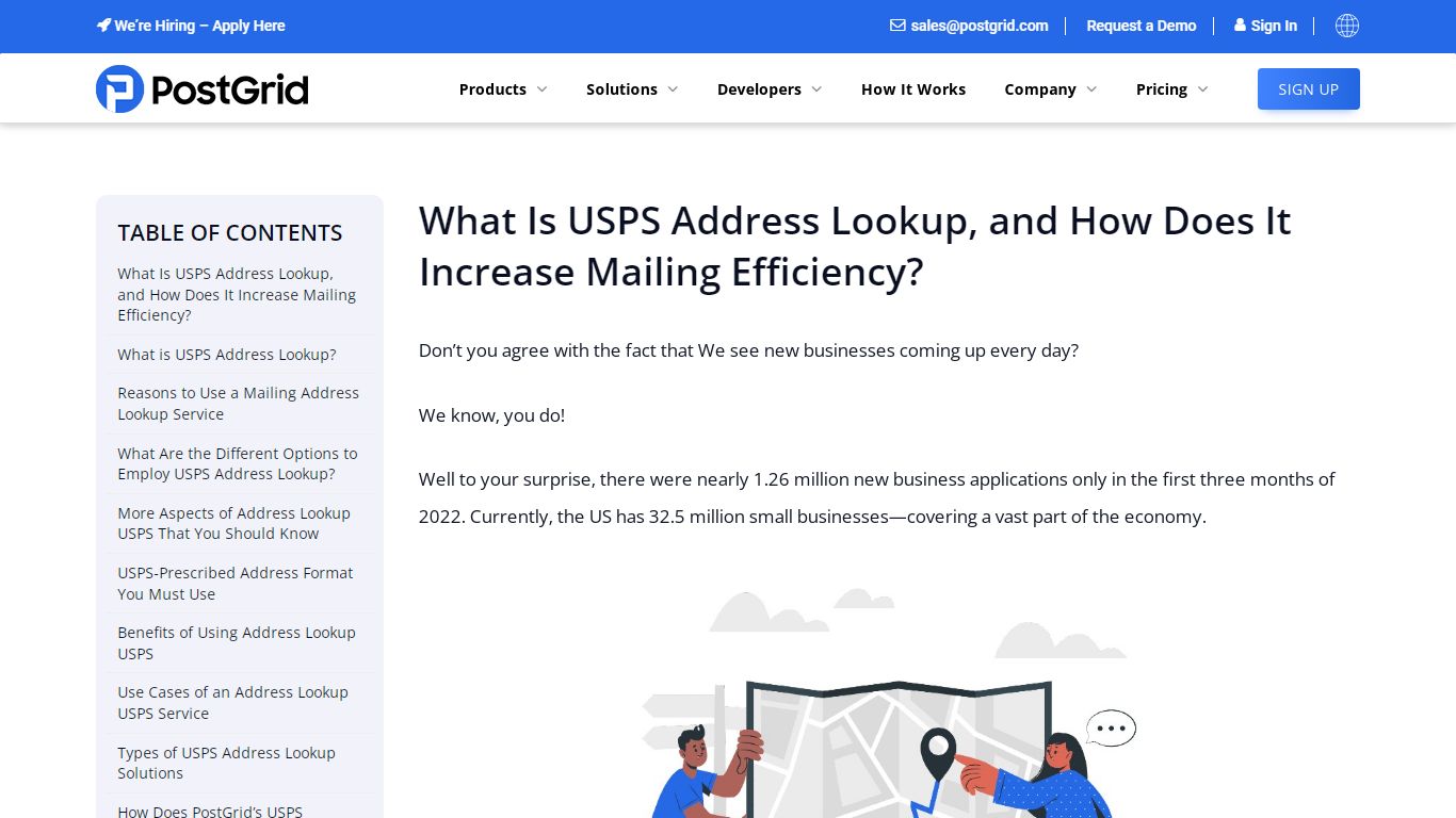 USPS Address Lookup to Increase Mailing Accuracy - PostGrid